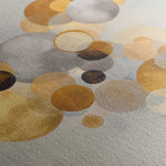 Abstract 1407 Canvas Art 60 x 60 cm / Black