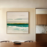 Abstract 1408 Canvas Art 60 x 60 cm / Black