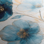 Floral 1409 Canvas Art 60 x 40 cm / Black