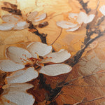 Floral 141 Canvas Art 60 x 40 cm / Black