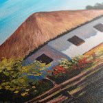 Landscape 141 Canvas Art 60 x 40 cm / Black