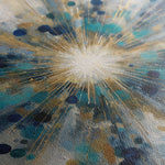 Abstract 1410 Canvas Art 60 x 60 cm / Black