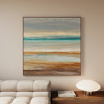 Abstract 1411 Canvas Art 60 x 60 cm / Black