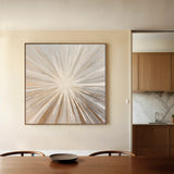 Abstract 1412 Canvas Art 60 x 60 cm / Black