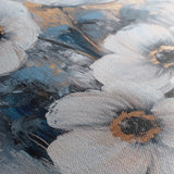 Floral 1414 Canvas Art 60 x 40 cm / Black
