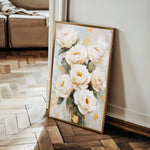 Floral 1415 Canvas Art 60 x 40 cm / Black