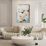 Floral 1416 Canvas Art 60 x 40 cm / Black