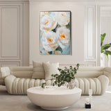 Floral 1416 Canvas Art 60 x 40 cm / Black