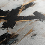 Abstract 1418 Canvas Art 60 x 60 cm / Black