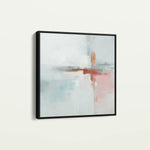 Abstract 1419 Canvas Art 60 x 60 cm / Black