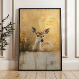 Animals 142 Canvas Art 60 x 40 cm / Black