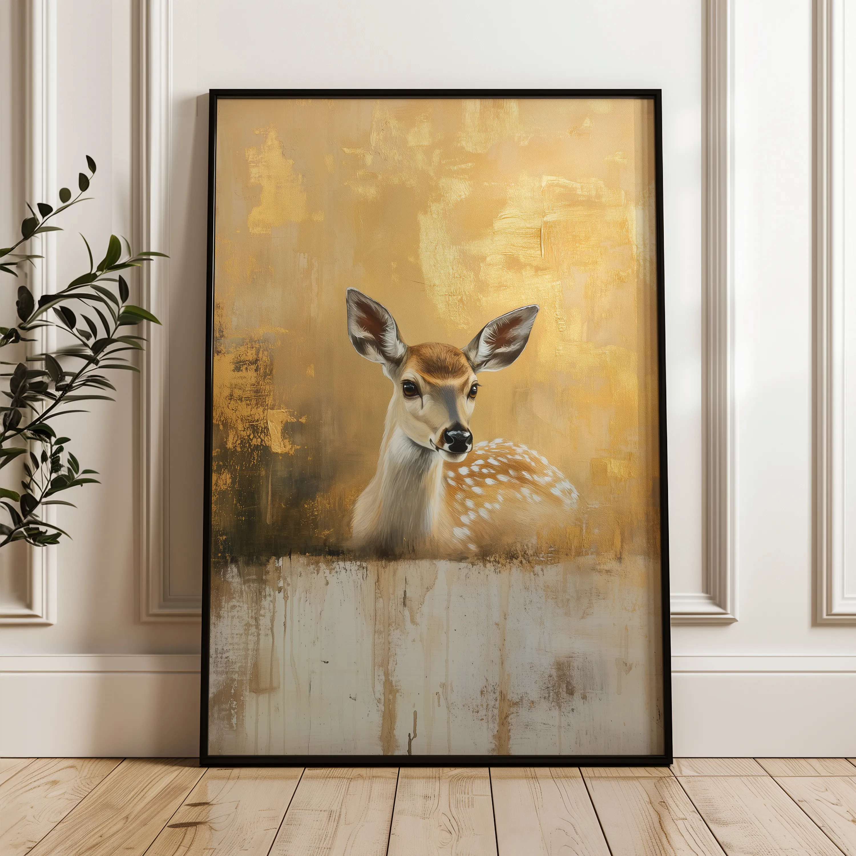 Animals 142 Canvas Art 60 x 40 cm / Black