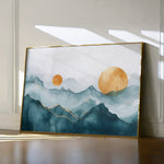 Boho 142 Canvas Art 60 x 40 cm / Black