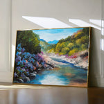 Landscape 142 Canvas Art 60 x 40 cm / Black