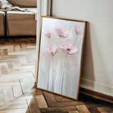 Floral 1422 Canvas Art 60 x 40 cm / Black
