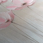 Floral 1422 Canvas Art 60 x 40 cm / Black