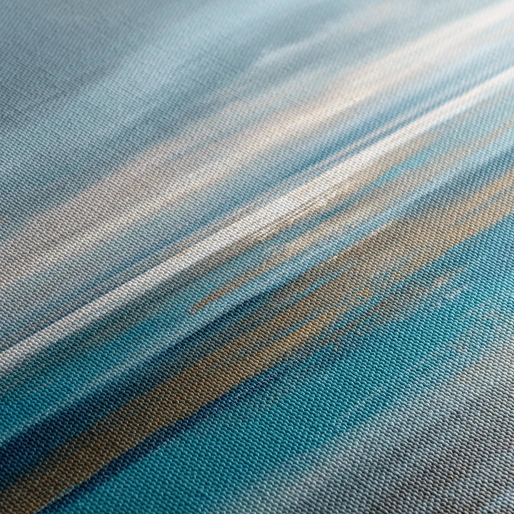 Abstract 1424 Canvas Art 60 x 60 cm / Black