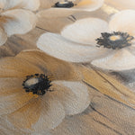 Floral 1424 Canvas Art 60 x 40 cm / Black