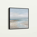 Abstract 1425 Canvas Art 60 x 60 cm / Black