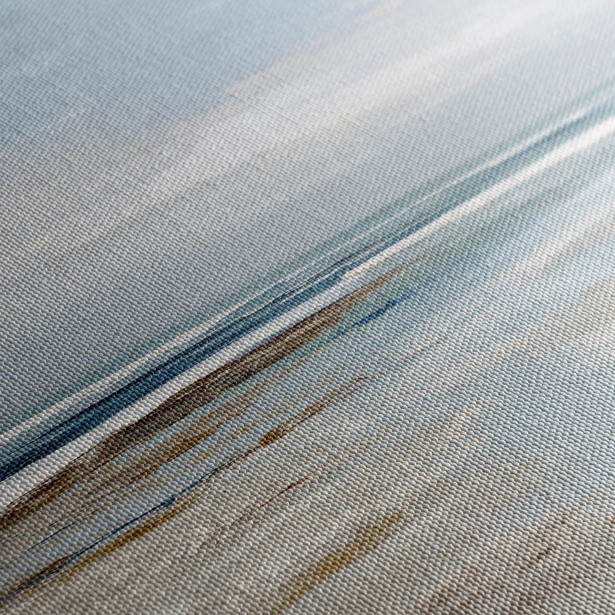 Abstract 1425 Canvas Art 60 x 60 cm / Black