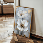 Floral 1425 Canvas Art 60 x 40 cm / Black