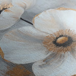 Floral 1425 Canvas Art 60 x 40 cm / Black