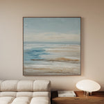 Abstract 1426 Canvas Art 60 x 60 cm / Black