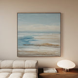 Abstract 1426 Canvas Art 60 x 60 cm / Black