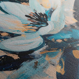 Floral 1428 Canvas Art 60 x 40 cm / Black