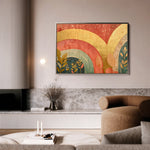 Boho 143 Canvas Art 60 x 40 cm / Black