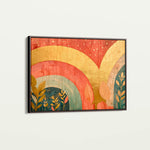 Boho 143 Canvas Art 60 x 40 cm / Black
