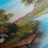 Landscape 143 Canvas Art 60 x 40 cm / Black