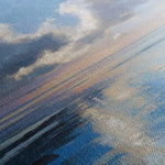 Abstract 1433 Canvas Art 60 x 60 cm / Black