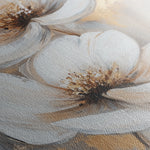 Floral 1433 Canvas Art 60 x 40 cm / Black