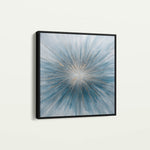 Abstract 1434 Canvas Art 60 x 60 cm / Black