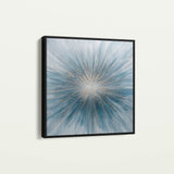 Abstract 1434 Canvas Art 60 x 60 cm / Black
