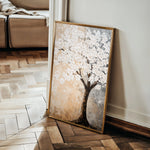Floral 1434 Canvas Art 60 x 40 cm / Black