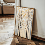 Floral 1435 Canvas Art 60 x 40 cm / Black