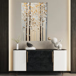Floral 1435 Canvas Art 60 x 40 cm / Black