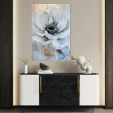 Floral 1436 Canvas Art 60 x 40 cm / Black