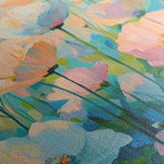 Floral 1438 Canvas Art 60 x 40 cm / Black