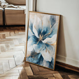 Floral 1439 Canvas Art 60 x 40 cm / Black