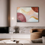 Boho 144 Canvas Art 60 x 40 cm / Black