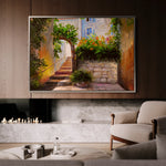 Landscape 144 Canvas Art 60 x 40 cm / Black