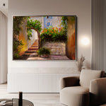 Landscape 144 Canvas Art 60 x 40 cm / Black