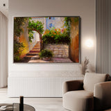 Landscape 144 Canvas Art 60 x 40 cm / Black