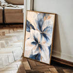 Floral 1440 Canvas Art 60 x 40 cm / Black
