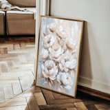 Floral 1447 Canvas Art 60 x 40 cm / Black