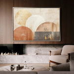 Boho 145 Canvas Art 60 x 40 cm / Black