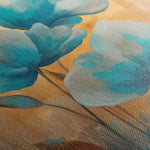 Floral 1451 Canvas Art 60 x 40 cm / Black